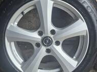 Grajewo ogłoszenia: Sprzedam komplet felg aluminiowych z oponami letnimi do Insigni.... - zdjęcie