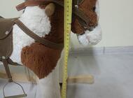 Grajewo ogłoszenia: Konik na biegunach z dźwiękiem i machajacym ogonem. - zdjęcie