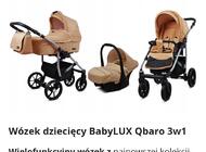 Grajewo ogłoszenia: Sprzedam wózek 3w1 firmy BabyLux Qbaro po jednym dziecku,bez... - zdjęcie