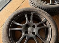 Grajewo ogłoszenia: Komplet kół zimowych Ford Fiesta Mk8, Dębica 195/55 R16 + Anzio... - zdjęcie