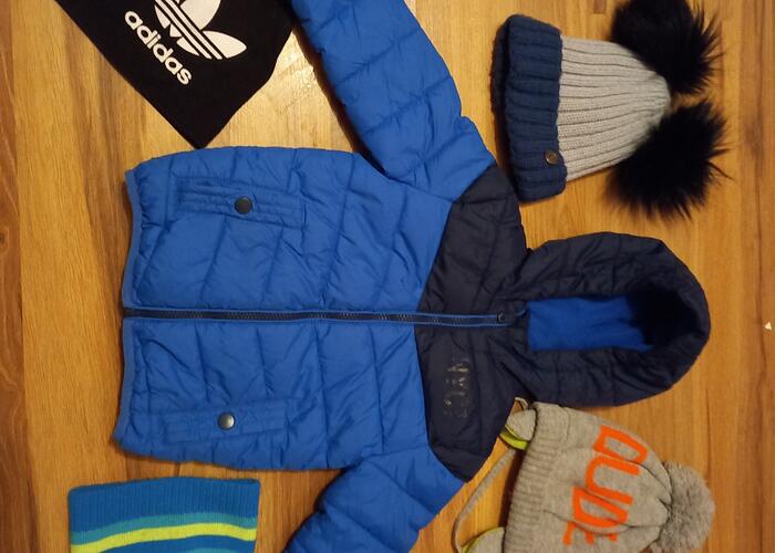 Grajewo ogłoszenia: Sprzedam kurtke zimową 92rozmiar plus czapki dla chłopczyka w...