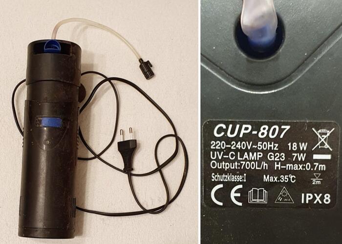 Grajewo ogłoszenia: Sprzedam filtr z lampą UV CUP-807.

Stan: używany.

Filtr...