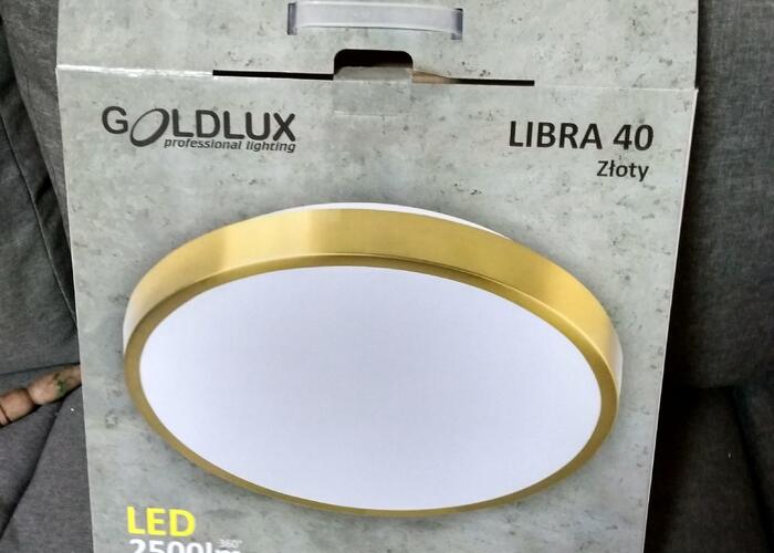 Grajewo ogłoszenia: Sprzedam oświetlenie sufitowe LED ( plafon), złoty - nowy. Cena...