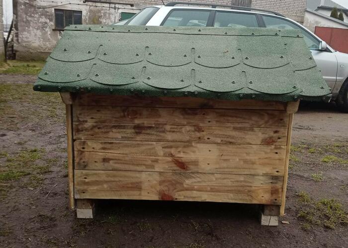 Grajewo ogłoszenia: Sprzedam drewnianą budę, wymiary: wys. 82 cm, szer. 92 cm, dł....