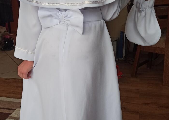 Grajewo ogłoszenia: Sprzedam albę komunijną dla szczupłej dziewczynki w bardzo...