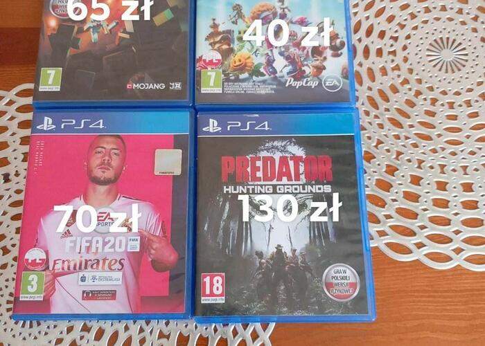 Grajewo ogłoszenia: Sprzedam gry na ps 4