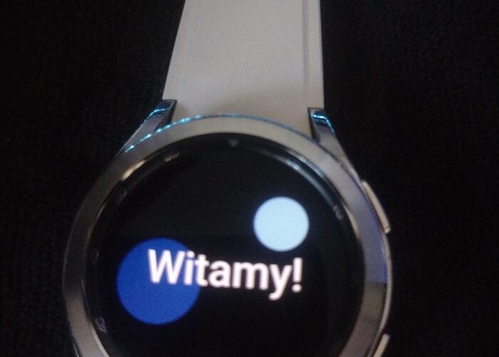 Grajewo ogłoszenia: Witam sprzedam zegarek marki Samsung Galaxy Watch4 Classic...