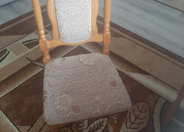 Grajewo ogłoszenia: Sprzedam 6 krzeseł  używane koloru brązu tak jak widoczne na...
