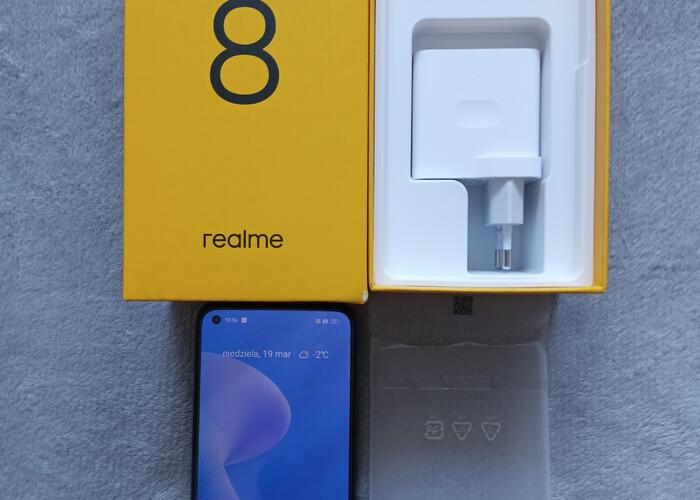 Grajewo ogłoszenia: Sprzedam smartfon Realme 8. 6+128GB Punc...