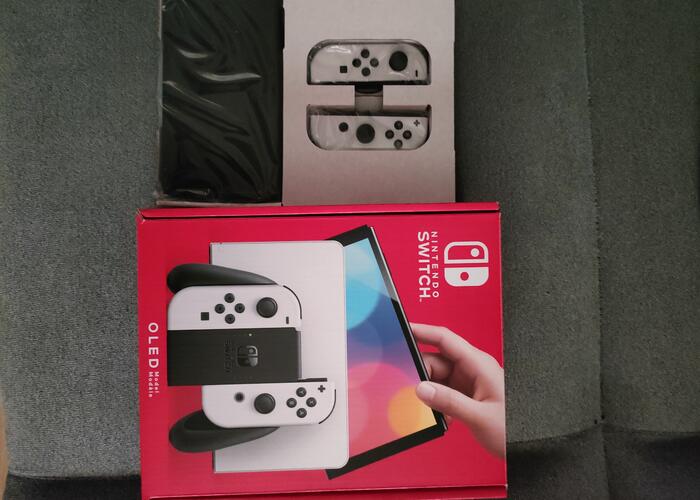 Grajewo ogłoszenia: Witam, sprzedam nową konsolę Nintendo Switch OLED (biały) w...