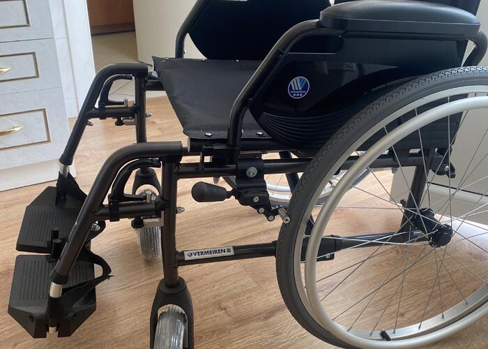 Grajewo ogłoszenia: Wózek inwalidzki Vermeiren stan nowy. Folia na kółkach....