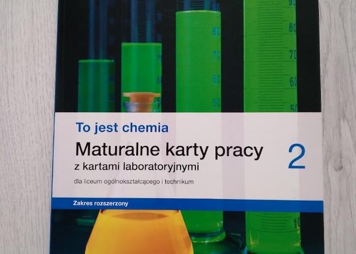 Grajewo ogłoszenia: Sprzedam maturalne karty pracy CHEMIA cz.2