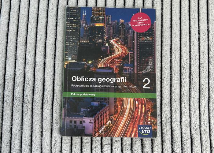 Grajewo ogłoszenia: Sprzedam podręcznik do geografii do drugiej klasy liceum/technikum...