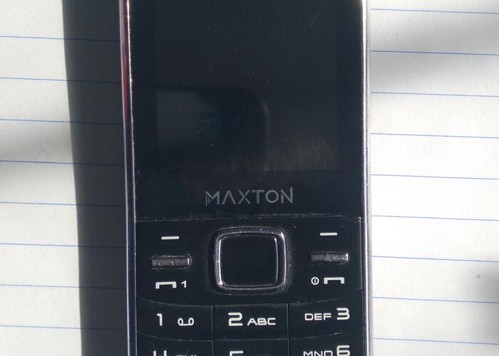 Grajewo ogłoszenia: Sprzedam telefon (z ładowarką) maxton m55, stan bardzo dobry