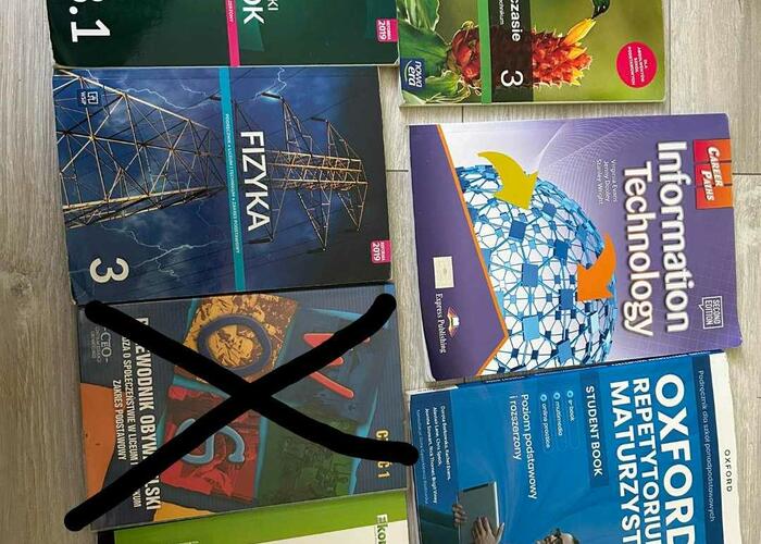 Grajewo ogłoszenia: Sprzedam książki do Jednostki profil Informatyczny klasa 4..
