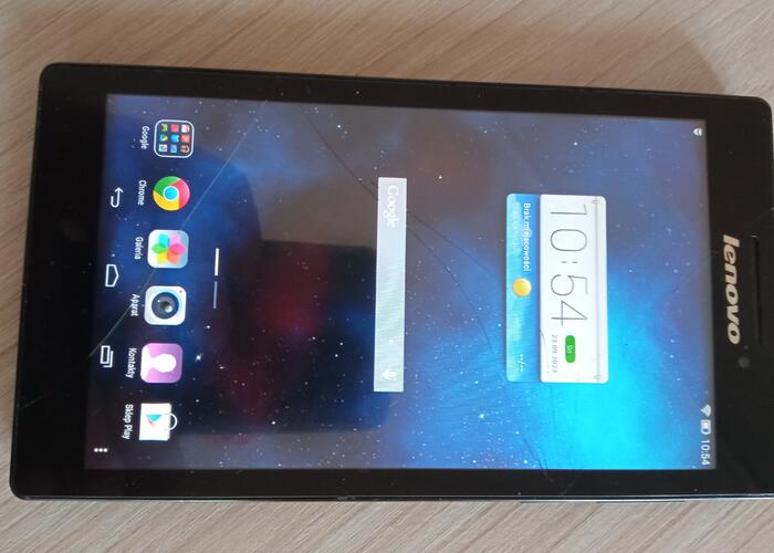 Grajewo ogłoszenia: Tablet Lenovo TAB 2 A7-10f zbita szybka Tablet sprawny pobita...