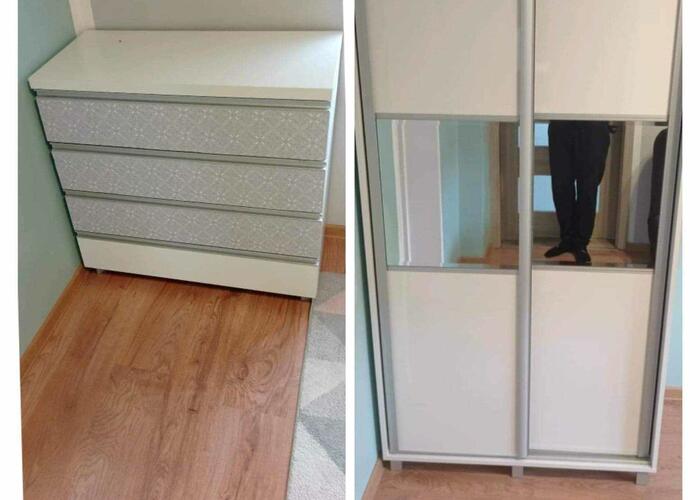 Grajewo ogłoszenia: sprzedam szafę wym. 2.1 m x 1m x 0.60 m oraz  komodę wym. 0.84 m...