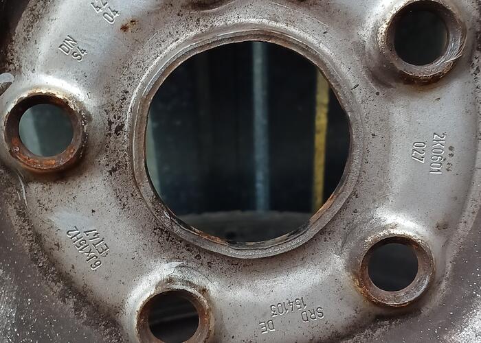 Grajewo ogłoszenia: Felgi stalowe 15, vw, skoda, seat 4 sztuki, możliwość kupna z...