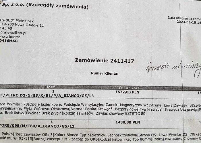 Grajewo ogłoszenia: Drzwi Dre Vetro D2 Bianco 70cm Łazienkowe Bezprzylgowe
Wszystkie...