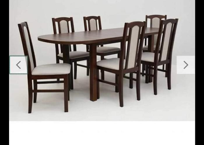 Grajewo ogłoszenia: Mam na sprzedaż stół z 6 krzesłami.Grajewo.