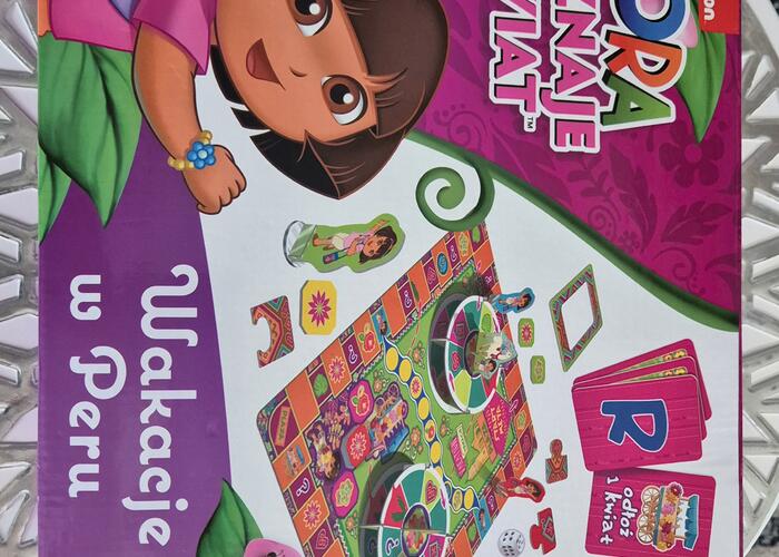 Grajewo ogłoszenia: Sprzedam grę Dora poznaje świat - Wakacje w Peru. Stan bardzo dobry.