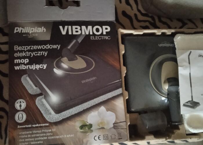 Grajewo ogłoszenia: Sprzedam nowy  mop wibracyjny Vibmop Philipiak D3