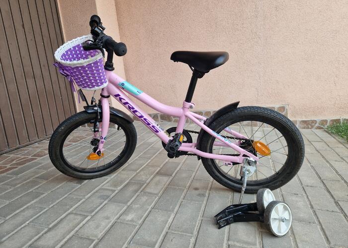 Grajewo ogłoszenia: Witam, sprzedam w stanie idealnym rower dziecięcy KROS, koła...