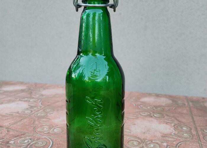 Grajewo ogłoszenia: Sprzedam butelki z zielonego szkła, z zapięciem pałąkowym,...