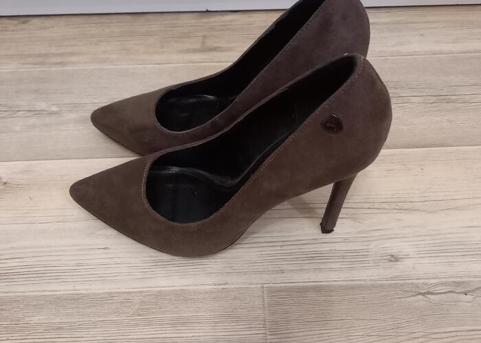 Grajewo ogłoszenia: Sprzedam buty damskie szpilki bardzo ładne brązowe rozmiar 38...