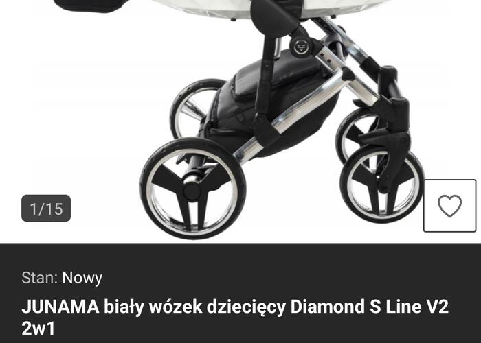 Grajewo ogłoszenia: Sprzedam wózek 2w1 Junama Diamond SLine. Jesteśmy z niego bardzo...