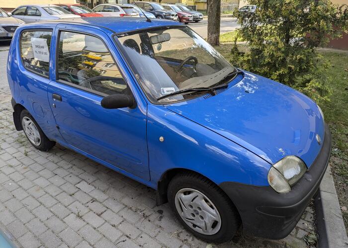 Grajewo ogłoszenia: Sprzedam Fiata Seicento 1.1L, benzyna, 2004 rok. Przebieg 119,6...