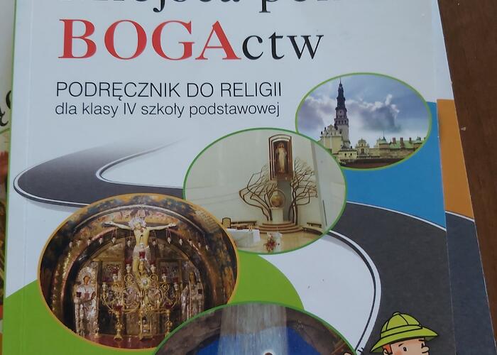 Grajewo ogłoszenia: Sprzedam książkę do religii klasa 4 za 15 zł