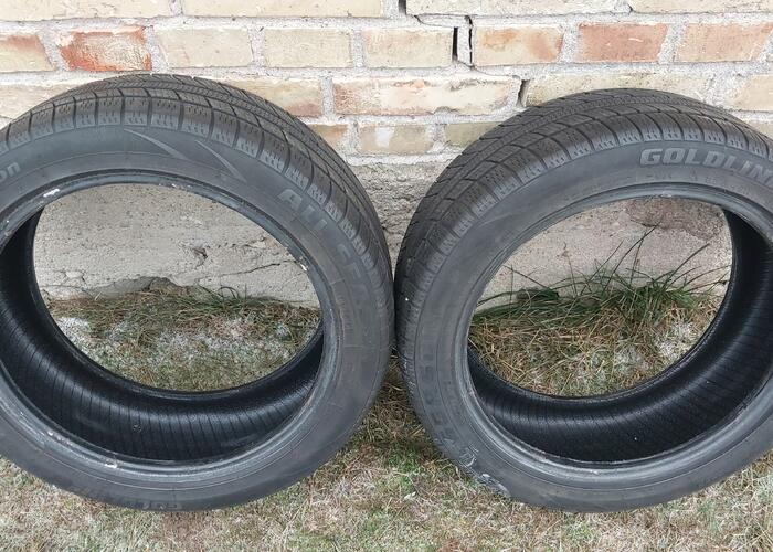 Grajewo ogłoszenia: Sprzedam dwie opony zimowe 225/45r17