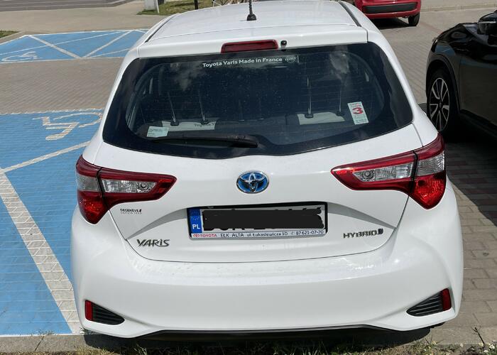 Grajewo ogłoszenia: Na sprzedaż zadbana toyota yaris 1,5 Hybryd z 2017 roku....