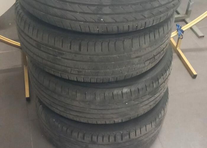 Grajewo ogłoszenia: Sprzedam używane  opony letnie  od suva 215/60 R 17 2020 rok...