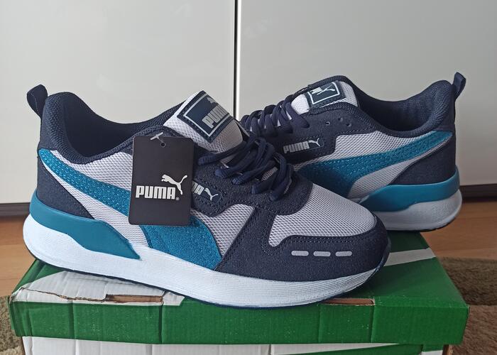 Grajewo ogłoszenia: Sprzedam nowe męskie adidasy Puma, rozmiar 41, wkładka 25,5-26cm.