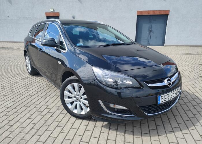 Grajewo ogłoszenia: Opel Astra J benzyna 1.4 Turbo po liftingu. Oryginalny niski...