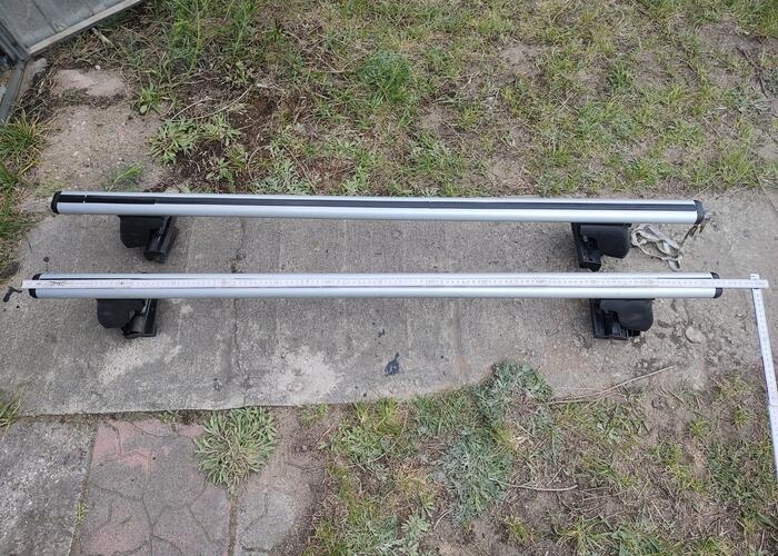 Grajewo ogłoszenia: Bagażnik dachowy  - uniwersalny 132 cm (dwie belki)