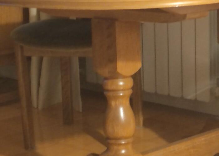 Grajewo ogłoszenia: Sprzedam stół dębowy, 130x95, z rozsunięciem +45cm, blat...