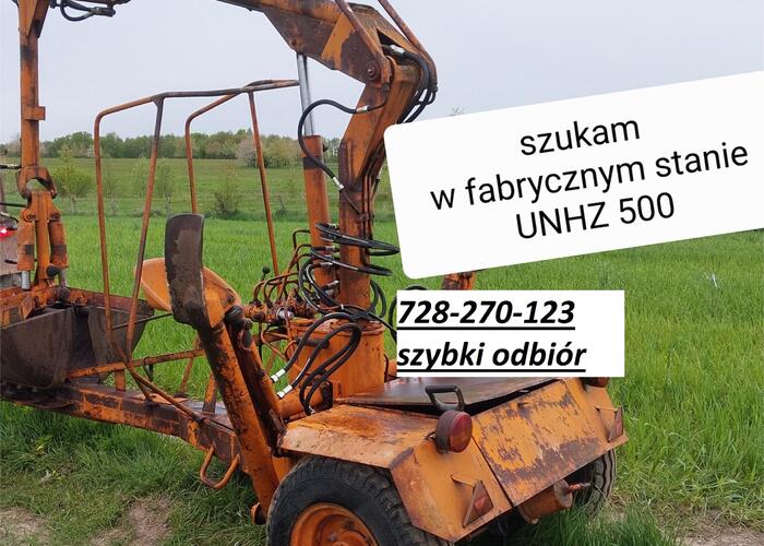 Grajewo ogłoszenia: szukam cyklop czeski unhz 500 masz cos pisz i daj zdjecia i cene