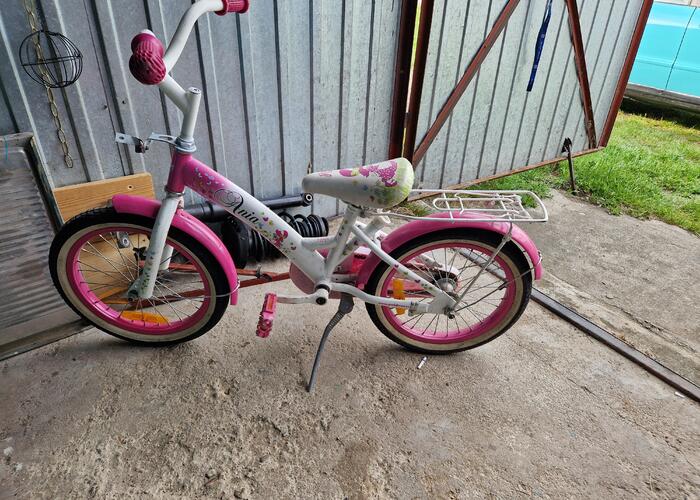 Grajewo ogłoszenia: Sprzedam rower dla dziewczynki stan dobry wszystko sprawne 16 cali...