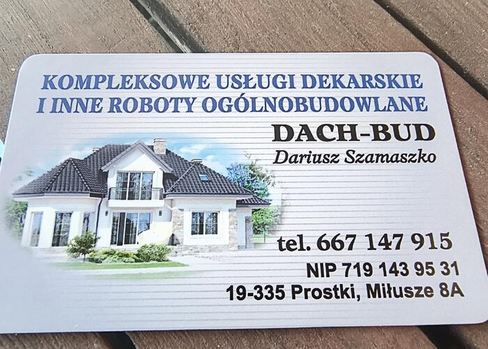 Grajewo ogłoszenia: Kompleksowe usługi dekarskie ciesielskie murarskie wielo letnie...