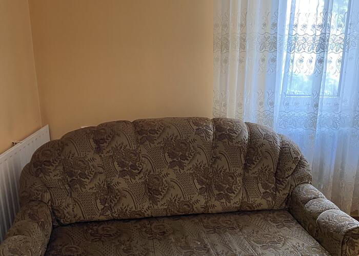 Grajewo ogłoszenia: Sofa rozkładana w kolorze brązów, w bardzo dobrym stanie.