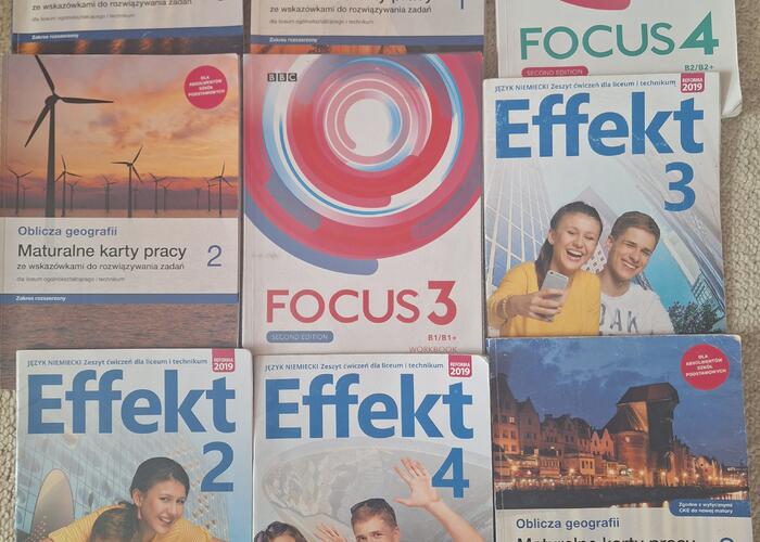 Grajewo ogłoszenia: Sprzedam książki do liceum, technikum. Odbiór Szczuczyn