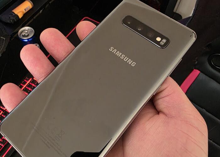 Grajewo ogłoszenia: Sprzedam telefon Samsung S10+ 8/512GB, porcelanowy backplate,...