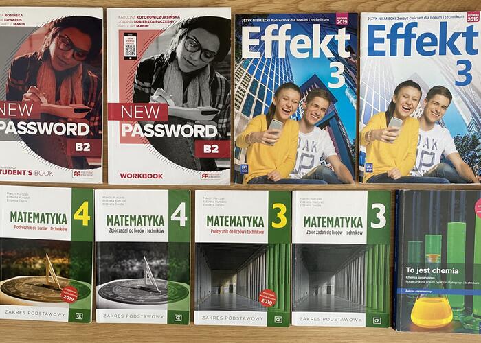 Grajewo ogłoszenia: Sprzedam książki. Ćwiczenia NIE są uzupełnione
