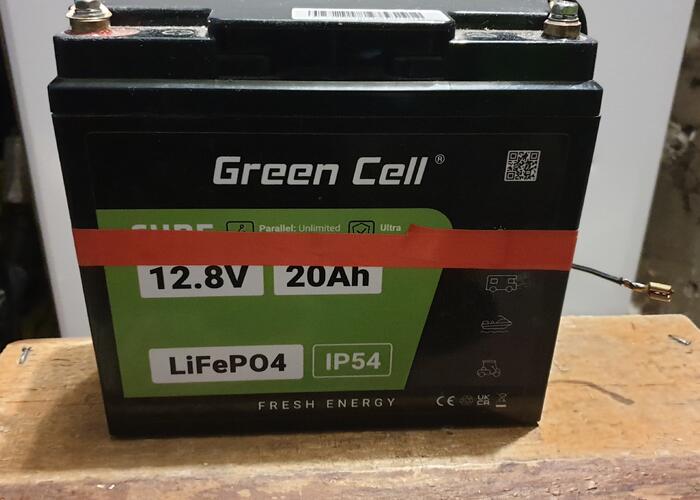 Grajewo ogłoszenia: Sprzedam akumulator LIFEPO 4  20 Ah. roczny z gwarancją. Używany...