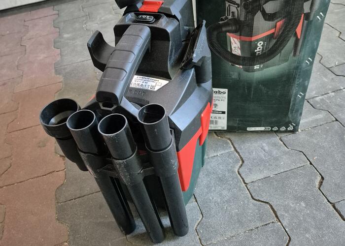 Grajewo ogłoszenia: Sprzedam odkurzacz akumulatorowy Metabo AS 18 Hepa Compact (w...
