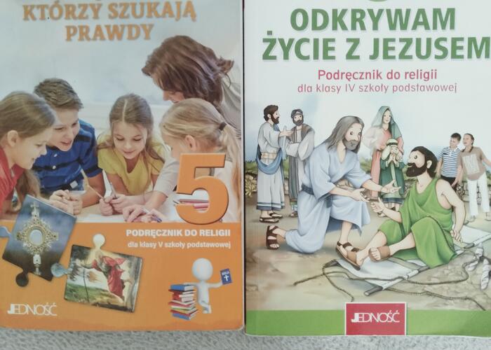 Grajewo ogłoszenia: Sprzedam podręcznik do religii do klasy 4 i do klasy 5. Cena za...