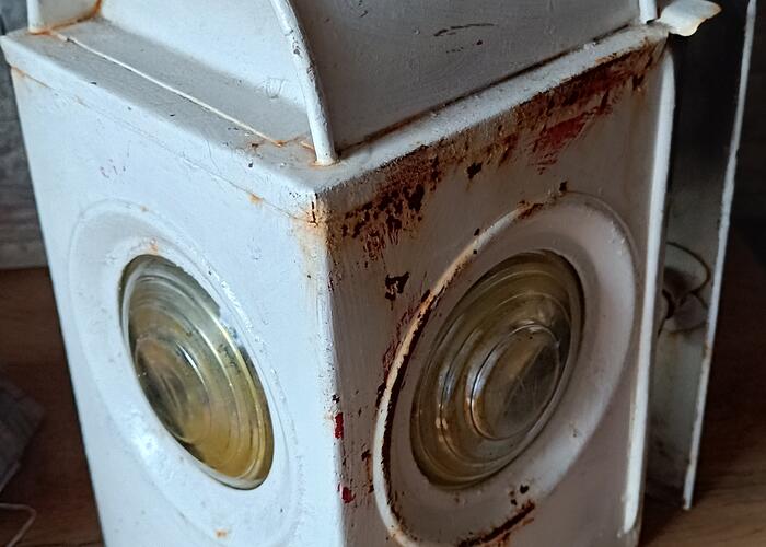 Grajewo ogłoszenia: Sprzedam starą lampę kolejową z lat 30 tych, brak jest jednego...